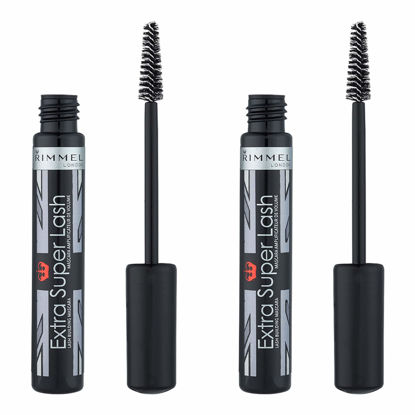 Picture of Rimmel Extra Super Lash Value Pack, Black Black, 0.1 oz, Pack of 2