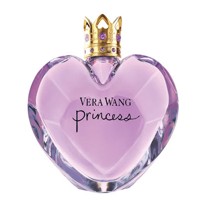 Picture of Vera Wang Princess Eau de Toilette for Women - Fruity Floral Scent - Sweet Notes of Vanilla, Water Lily, and Apricot - Feminine and Modern - 1.7 Fl Oz