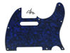 Picture of KAISH 8 Hole Tele Guitar Pickguard Scratch Plate fits USA/Mexican Fender Telecaster Blue Pearl