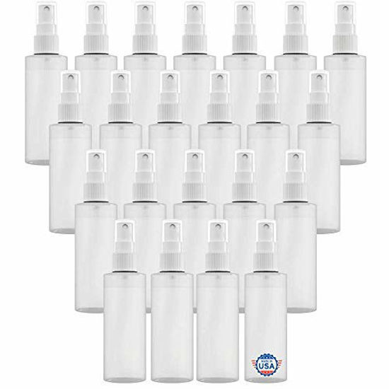 4 Pack, 4oz Leak-Proof Spray Bottles, Reusable Plastic Mini Fine Mist  Sprayer