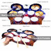 Picture of MUKIKIM Rock and Roll It - Drum Live. Roll Up Portable Drum Set for Kids & Adults. Practice Pad Kit for Beginners. Electronic Silicone Drum Practice Pad | Headphones | Pedals | Drum Sticks