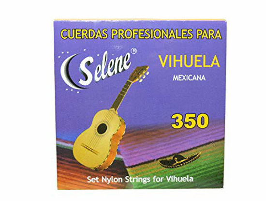 Picture of Vihuela Strings Selene Model 350/350A (set of 5), Cuerdas para Vihuela (Amber)