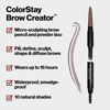 Picture of Revlon Colorstay Eyebrow Pencil Creator with Powder & Spoolie Brush to Fill, Define, Sculpt, Shape & Diffuse Perfect Brows, Graphite (645) 0.23 oz