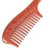 Picture of Onedor Handmade 100% Natural Red Sandalwood Hair Combs- Anti-Static Sandalwood Scent Natural Hair Detangler Wooden Combs (Red Sandalwood Wide Tooth)