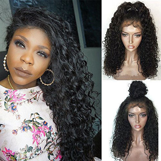 UNice Wear Go Pre-Cut Lace Black Curly Air Wig With, 46% OFF