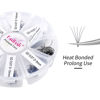 Picture of Volume Lash Extensions 1000pcs Premade Fans Eyelash Extensions Promades Eyelash Loose Fans Pointed Base 5D/8D/10D/12D/14D/16D 9-16mm/15-20mm Mixed Tray Avalible (5D-0.07D, 9-16mm)