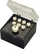 Picture of Fender Bridge Pin Set - Ivory w/ Black Dot