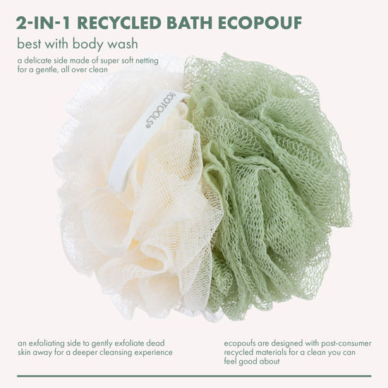 Getuscart Ecotools 2 In 1 Recycled Netting Exfoliating And Gentle