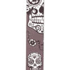 Picture of D'Addario Woven Guitar Strap - Guitar Accessories - Electric Guitar Strap, Acoustic Guitar Strap, Acoustic Electric Guitar Strap & Bass Guitar Strap - Sugar Skulls - Black - 2" Wide