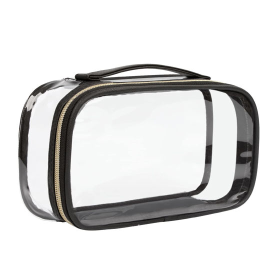 ETOILE Collective Clear Makeup Travel Case | Anthropologie