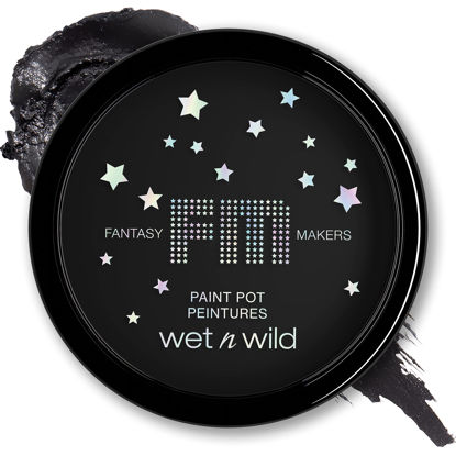 Picture of wet n wild Fantasy Makers Halloween Body Paint Pot Black Makeup