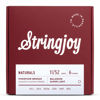 Picture of Stringjoy NB1152 Natural Bronze Acoustic Guitar Strings, (Super Light Gauge - 11-52)