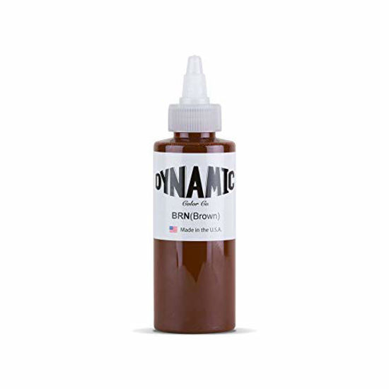 Picture of Dynamic Brown Tattoo Ink Bottle 4oz