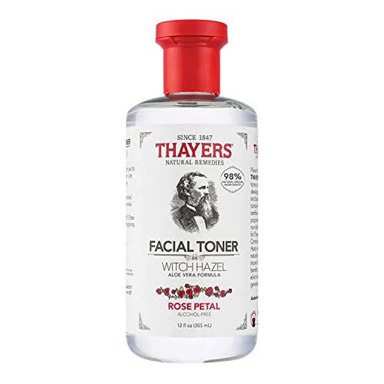 Picture of Thayer's Alcohol-free Rose Petal Soothing Witch Hazel, Clear (Pack of 4)