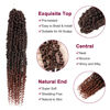 Picture of Passion Twist Hair - 2 Packs 18 Inch Passion Twist Crochet Hair For Black Women, Crochet Pretwisted Curly Hair Passion Twists Synthetic Braiding Hair Extensions (18 Inch 2 Packs, T350)