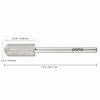 Picture of PANA Smooth Top Small Barrel 3/32" Shank Size - (Silver, Medium Grit) - Fast remove Acrylic or Hard Gel Nail Drill Bit for Manicure Pedicure Salon Professional or Beginner