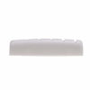 Picture of Musiclily Pro Urea Resin Plastic Slotted 43mm LP Style Guitar Nuts Flat Bottom for 6 String Les Paul or Acoustic Guitar, White (Set of 2)