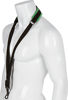 Picture of Movo MS-20L-G Neoprene Instrument Neck Strap for Saxophones, Horns, Bass Clarinets, Basoons, Oboes and More (Green - Long Length)