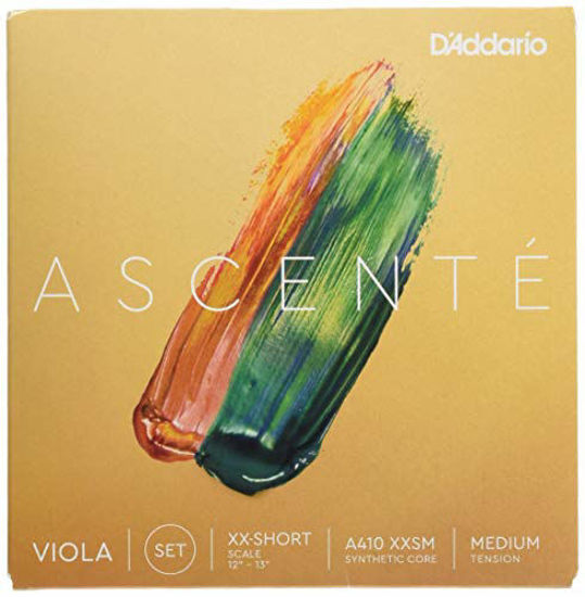 Picture of D'Addario Ascenté Viola String Set, Extra-Extra-Short Scale, Medium Tension