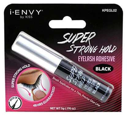 Picture of Kiss I Envy Super Strong Hold Black Eyelash Adhesive 0.176 Ounce (5gm)