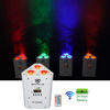 Picture of Rockville RF Wedge White RGBWA+UV Battery Wireless DMX DJ Par Up Light+RF Remote