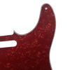 Picture of KAISH American Vintage 5 Hole Tele Pickguard TL Guitar Pick Guard Scratch Plate for Tele/Telecaster Red Pearl