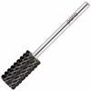 Picture of PANA Professional 3/32" Shank Size - Flat Top Large Barrel Silver Carbide Bit - Nail Drill Bit for Dremel Machine (Silver, Gold, DLC Black) (2X Coarse, DLC Black)