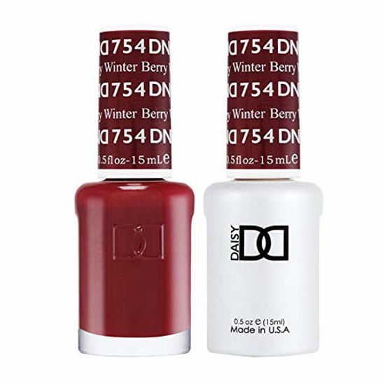 Picture of DND Gel Set 711- 782 (DND 754 WINTER BERRY)