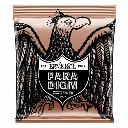 Picture of Ernie Ball Paradigm Medium Phosphor Bronze Acoustic Guitar Strings, 13-56 Gauge (P02074)