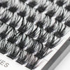 Picture of Vayator 8-10-12-14mm Mixed/10-12-14-16mm Mixed/14-16-18-20mm Mixed Professional Makeup Individual Cluster Eyelashes Grafting Fake False Eyelashes Eyelash Extension Individual Eyelash (DD Curl-14mm)