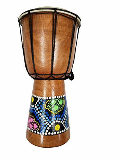 Picture of Djembe Drum- African Percussion Drum, Bongo Hand Drum Professional Sound (6")