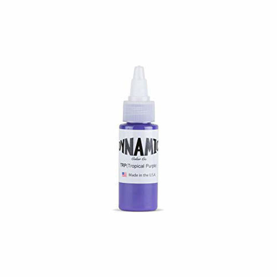 Picture of Dynamic Tropical Purple Tattoo Ink Bottle 1oz