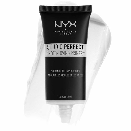 Picture of NYX PROFESSIONAL MAKEUP Studio Perfect Primer, Vegan Face Primer - Clear