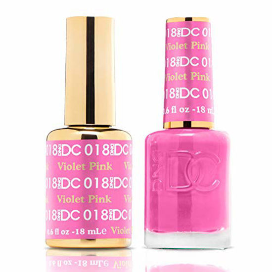 Picture of DND Premium DC Gel Set (DC 018 VIOLET PINK)