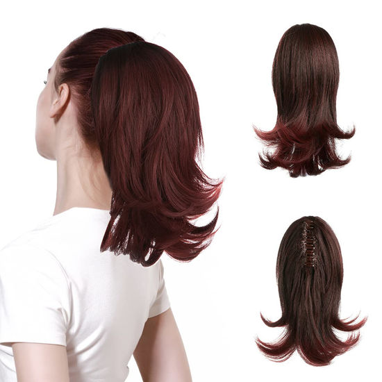 Ponytail extension hotsell short hair