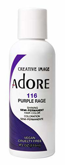 Picture of Adore Semi-Permanent Haircolor #116 Purple Rage 4 Ounce (118ml) (6 Pack)