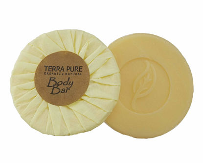 Picture of Terra Pure Bar Soap, Travel Size Hotel Amenities, 1.25 oz (Pack of 10)