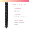 Picture of The BOHOBABE Long Pre-twisted Passion Twist Crochet Hair 30 Inch Pre-looped Crochet Passion Twist Braiding Hair 8 Packs (1#)