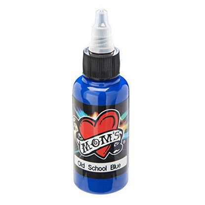 Picture of Millennium Mom's Old School Blue 1/2 oz Tattoo Ink .5 oz