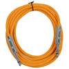 Picture of Seismic Audio SASTSX-10Orange-6PK 10-Feet TS 1/4-Inch Guitar, Instrument, or Patch Cable, Orange