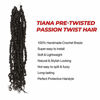 Picture of Toyotress Tiana Passion Twist Hair - 24 Inch 8 Packs 12 strands/pack Pre-Twisted Pre-Looped Passion Twists Crochet Braids Made Of Bohemian Hair Synthetic Braiding Hair Extension (24 Inch, #2-8P)