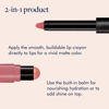 Picture of treStiQue Matte Lip Crayon, Matte Lipstick With Built-in Lip Gloss Balm, 2-in-1 Lip Liner Set With Lip Crayon and Lip Balm, Lipstick and Lip Gloss Balm Lip Kit