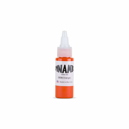 Picture of Dynamic Orange Tattoo Ink Bottle 1oz