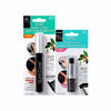 Picture of Kiss Quick Cover Gray Hair Touch Up, Root Touch Up, Moisturize and Shine, Brush Type & Stick Type Set (Jet Black)