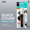 Picture of Kiss Quick Cover Gray Hair Touch Up, Root Touch Up, Moisturize and Shine, Brush Type & Stick Type Set (Jet Black)