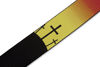 Picture of Levy's Leathers 2" Polyester Guitar Strap with Sublimation Printed Design, Genuine Leather Ends (MPS2-036)