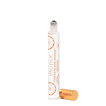 Picture of Pacifica Beauty Tuscan Blood Orange Rollerball Clean Fragrance Perfume, Made with Natural & Essential Oils, 0.33 Fl Oz | Vegan + Cruelty Free | Phthalate-Free, Paraben-Free | Travel Size
