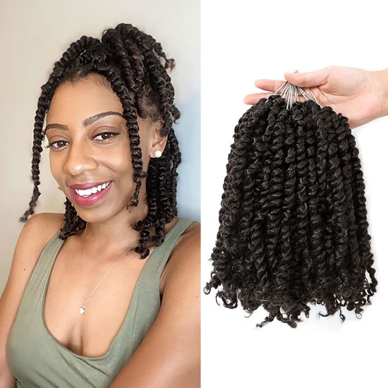 Goddess Box Braids Crochet Hair 10 Inch 8 Packs Pre-looped