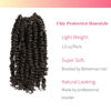 Picture of The BOHOBABE Crochet Passion Twist Hair Pretwisted 10 Inch Short Pre-looped Passion Twist Crochet Braiding Hair 8 Packs (4#)