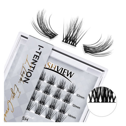 GetUSCart- Lash Extension Double Layer Easy Fan Volume Lashes Faux Mink  Volume Lash Extensions Soft Super Thin Auto-Fan Eyelash Extension Supplies  (0.05-D, 15-20mm Mixed Tray)